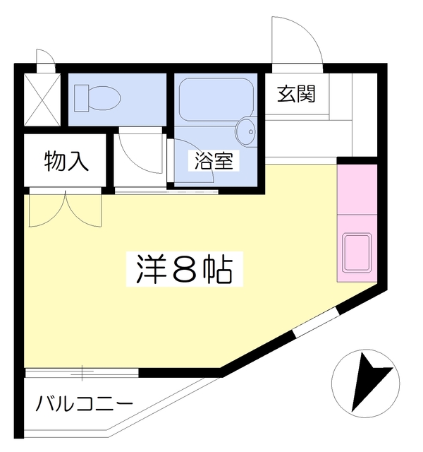 栗原グリーンマンションIIの間取り