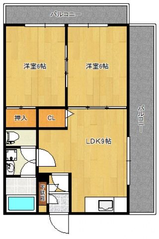 セカンドステージの間取り