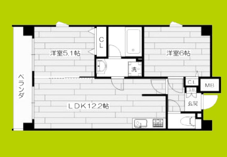 プレステージ11の間取り