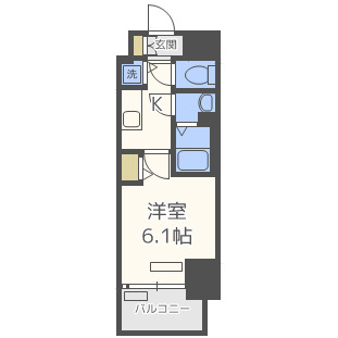 プレサンス塚本駅前の間取り