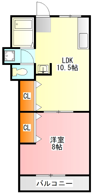 千人町スカイマンションの間取り