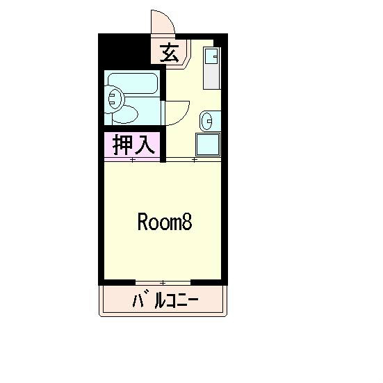 敷島第4マンションの間取り