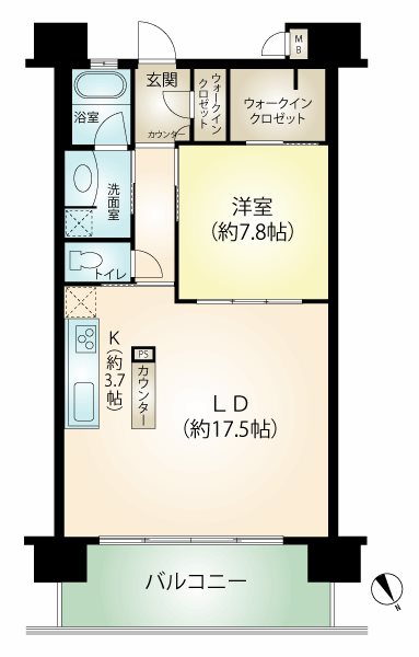 ラグゼシア熱海静漣閣の間取り