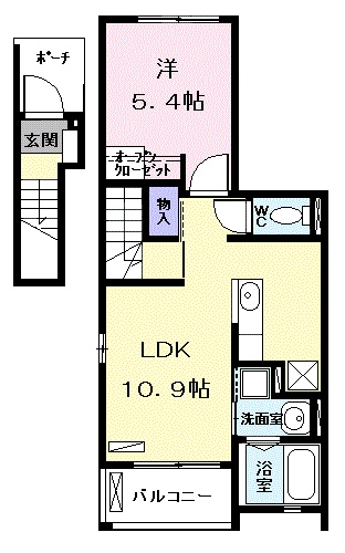 【アニメートの間取り】