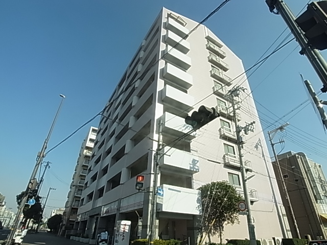 神戸市長田区大道通のマンションの建物外観