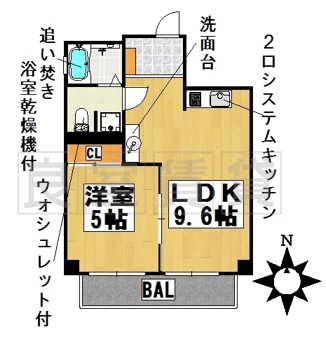 33アベニューの間取り