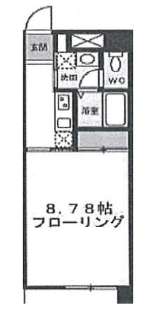 都町小川マンションの間取り