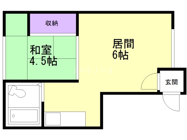 【あけぼのハイツの間取り】