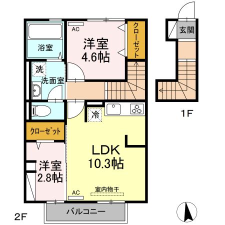 ステラの間取り