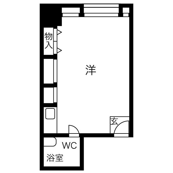 片平ホワイトレジデンスの間取り