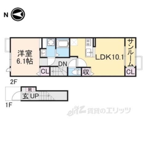 スターチスの間取り