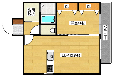 メゾン千田町の間取り