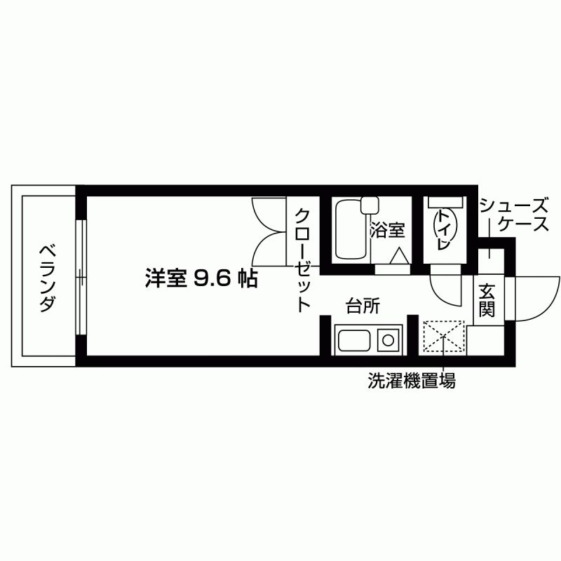 ジュネス上ヶ原の間取り