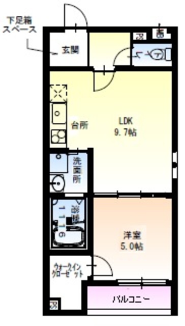 フジパレス湊駅北ノースの間取り