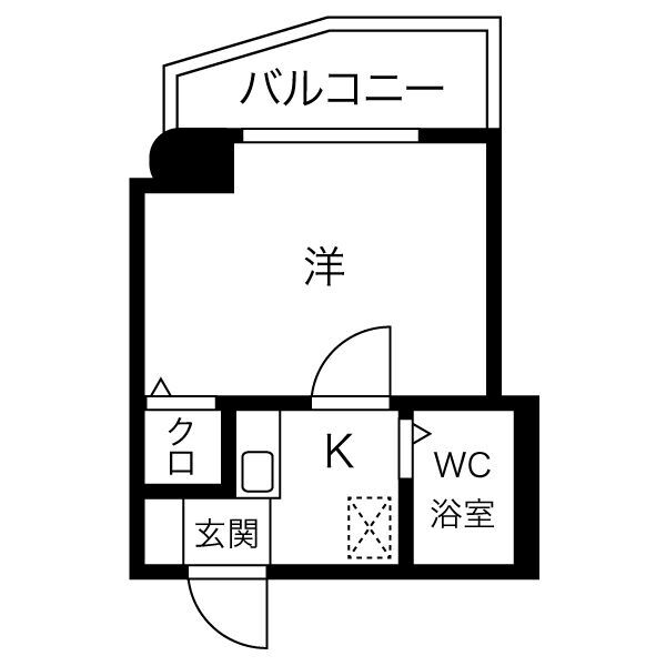 ドール川名第2の間取り