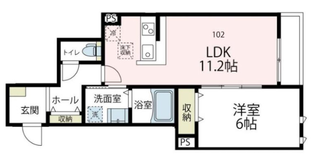 一硯荘の間取り