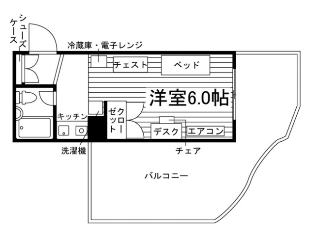 第一アークビルの間取り