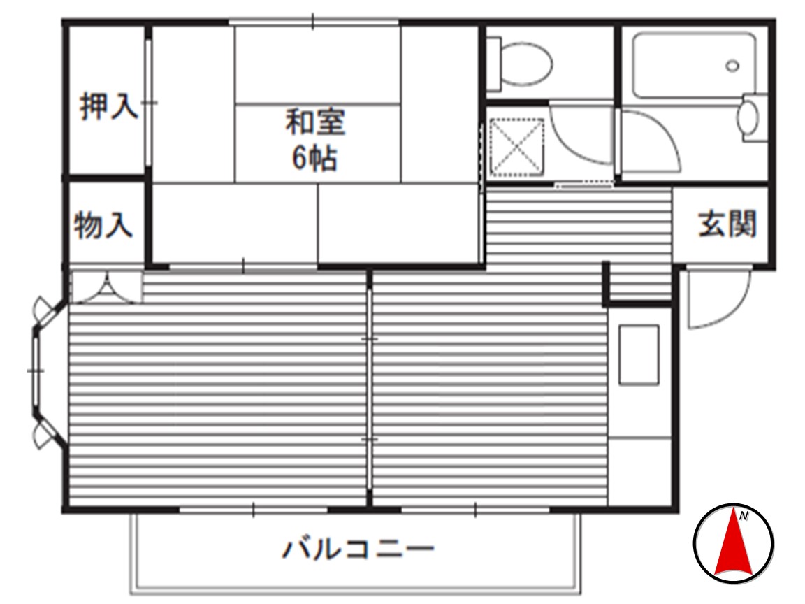 スカイヒルズ　Ｄ棟の間取り