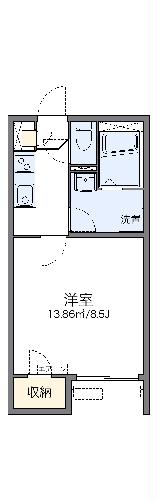 レオネクストＴＳＵＢＡＫＩの間取り