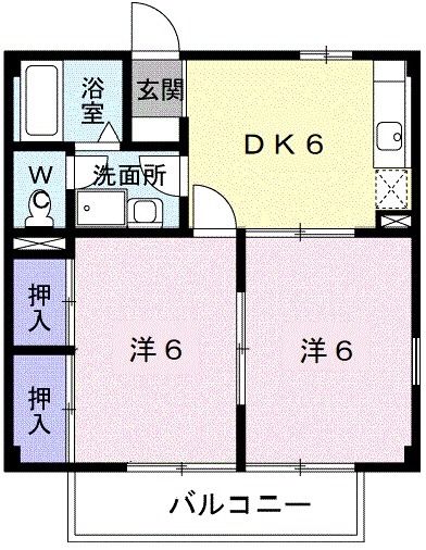 フォレスタＭｔ　IIの間取り