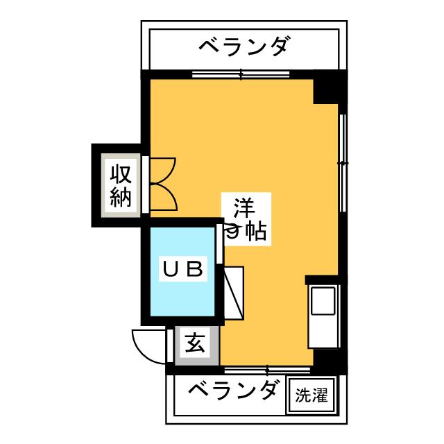 サンハイツの間取り