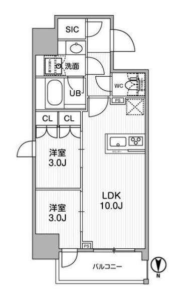 ｎｉｄｏ　ＫＡＭＡＴＡの間取り