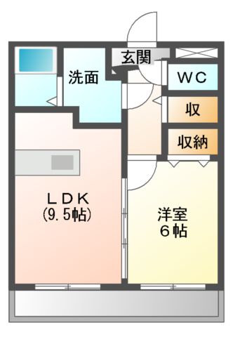 リオンドール桜橋の間取り