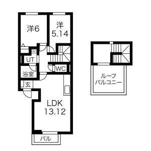 インペリアル雅の間取り