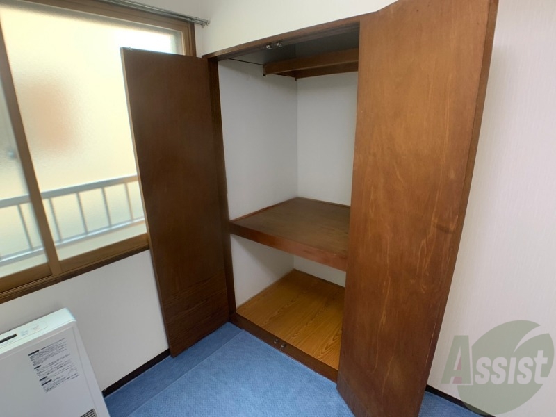 収納　こちらには収納スペースがあります。あると便利！