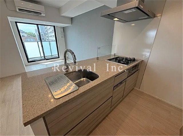 キッチン　料理のしやすい対面式キッチン