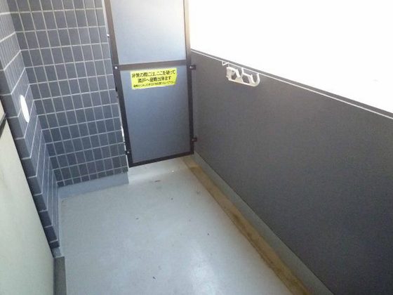 バルコニー　※別部屋の写真です