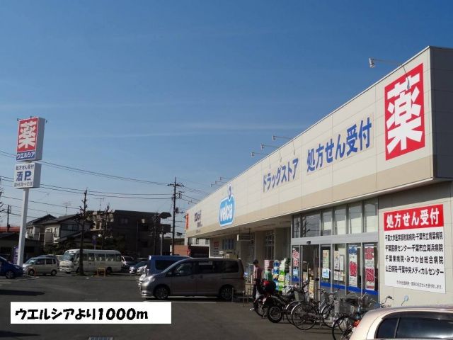 ドラックストア　ウエルシア（ドラッグストア）まで1000m