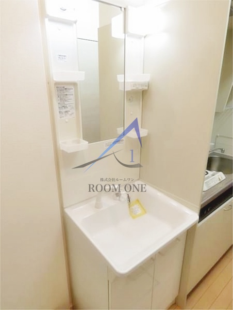 洗面設備　洗面台です。