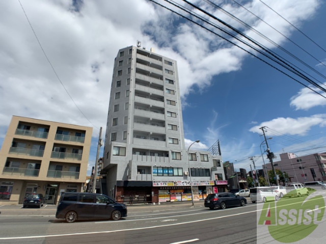 建物外観　札幌市北区新琴似８条「フロンティア西麻生２」