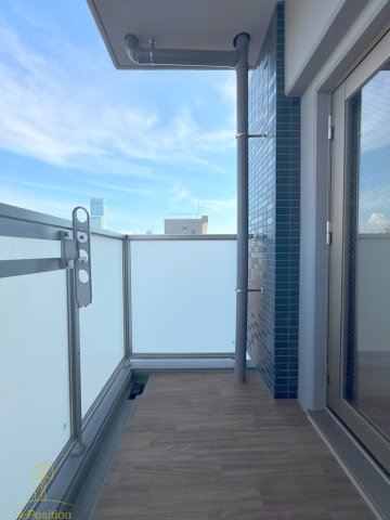 バルコニー　プレサンス四天王寺前夕陽ヶ丘　凛宮