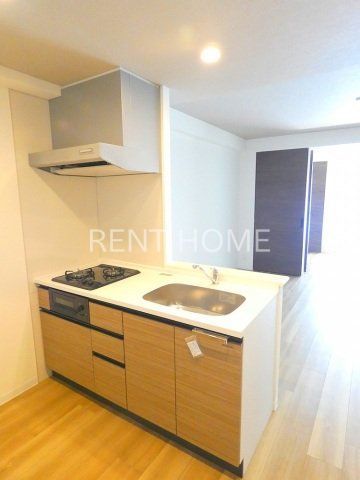 キッチン　カウンター式システムキッチン