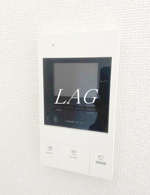 セキュリティ　モニター付きインターホンです。