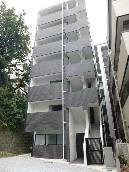 建物外観　外観タイル張りです