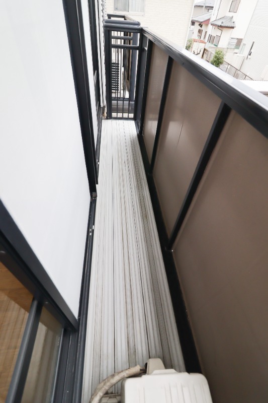 バルコニー　図面と現状が相違がある場合には現状を優先