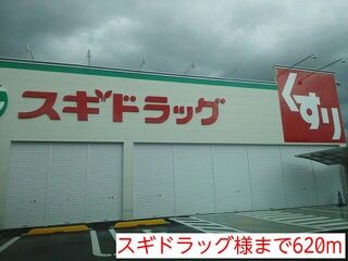 ドラックストア　スギドラッグ様（ドラッグストア）まで620m