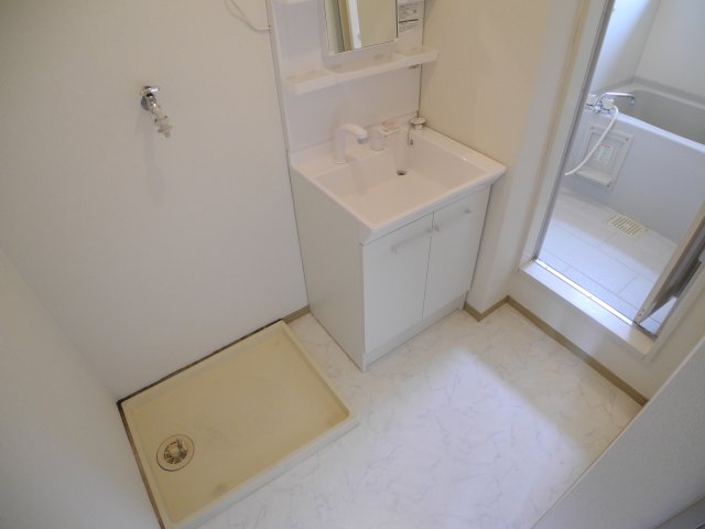 洗面設備　※室内画像は別号室のもの