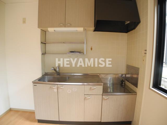 キッチン　※室内画像は別号室のもの