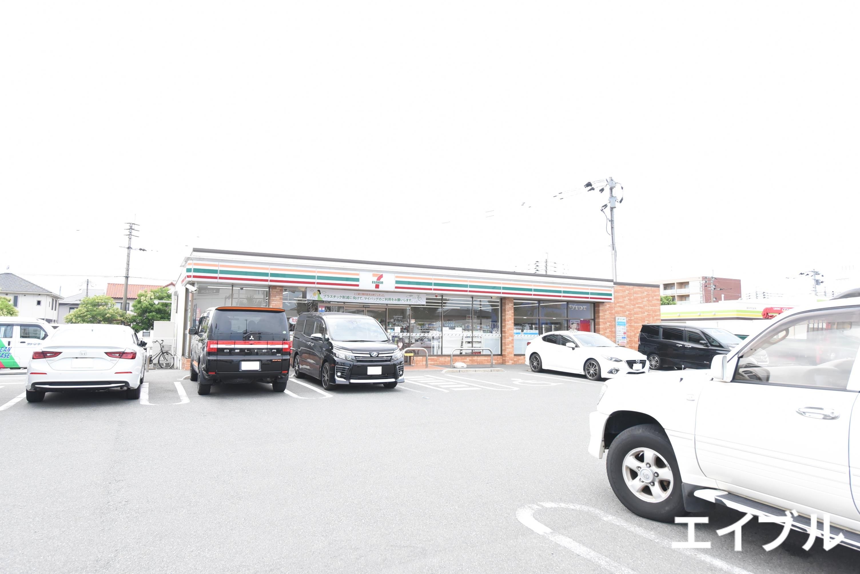 コンビニ　セブンイレブン久留米小森野2丁目店（コンビニ）まで517m