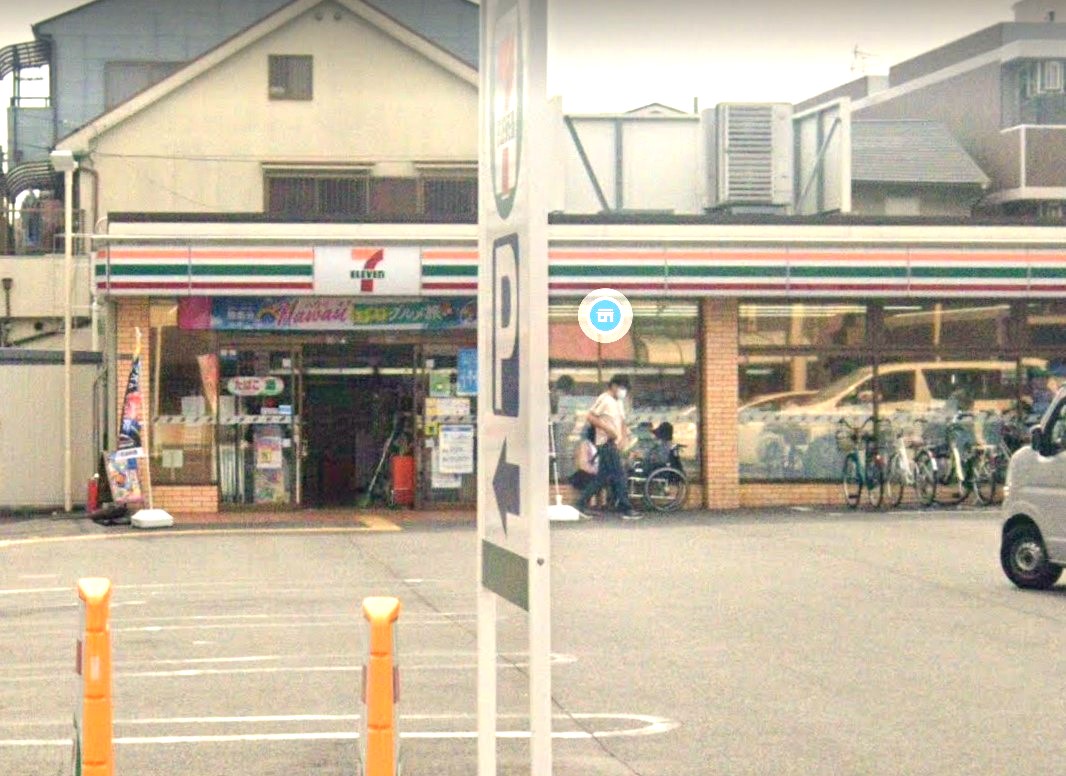 コンビニ　セブンイレブン大阪沢之町2丁目店（コンビニ）まで223m