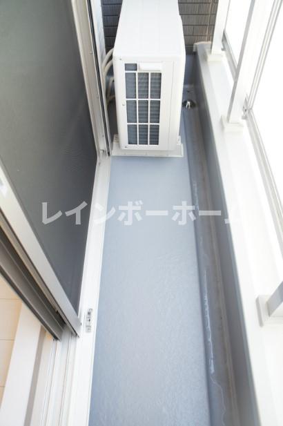 バルコニー　バルコニーがあります