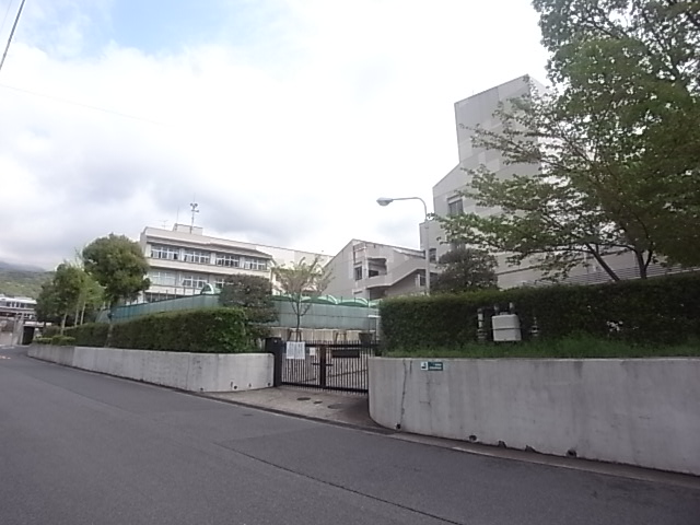 中学校　神戸市立本山南中学校（中学校）まで1708m