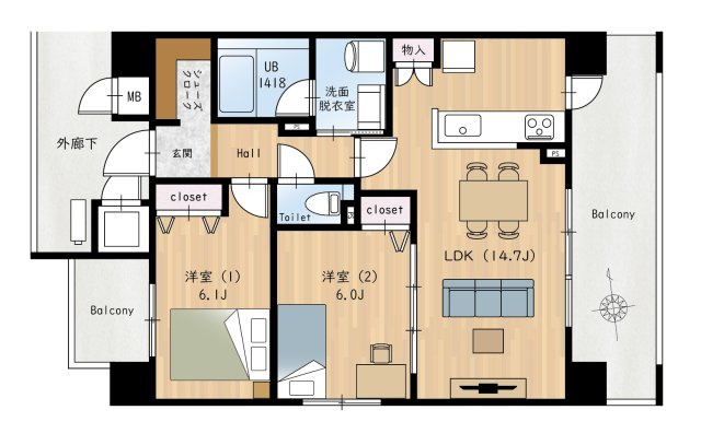 間取り図