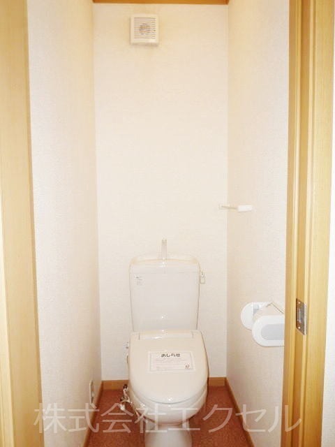 トイレ　清潔に保たれているトイレです