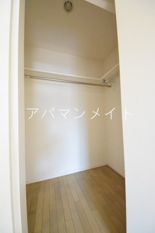 収納　たっぷりとした収納スペースです