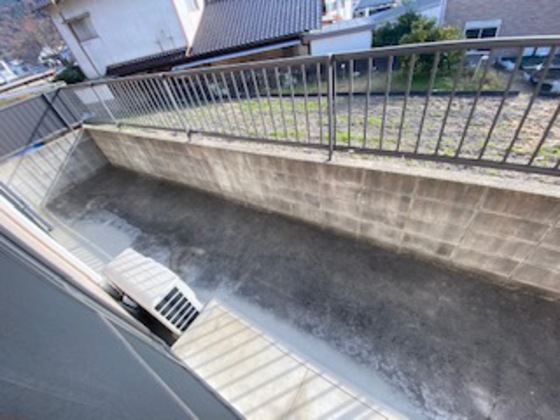 バルコニー　※別部屋の写真です